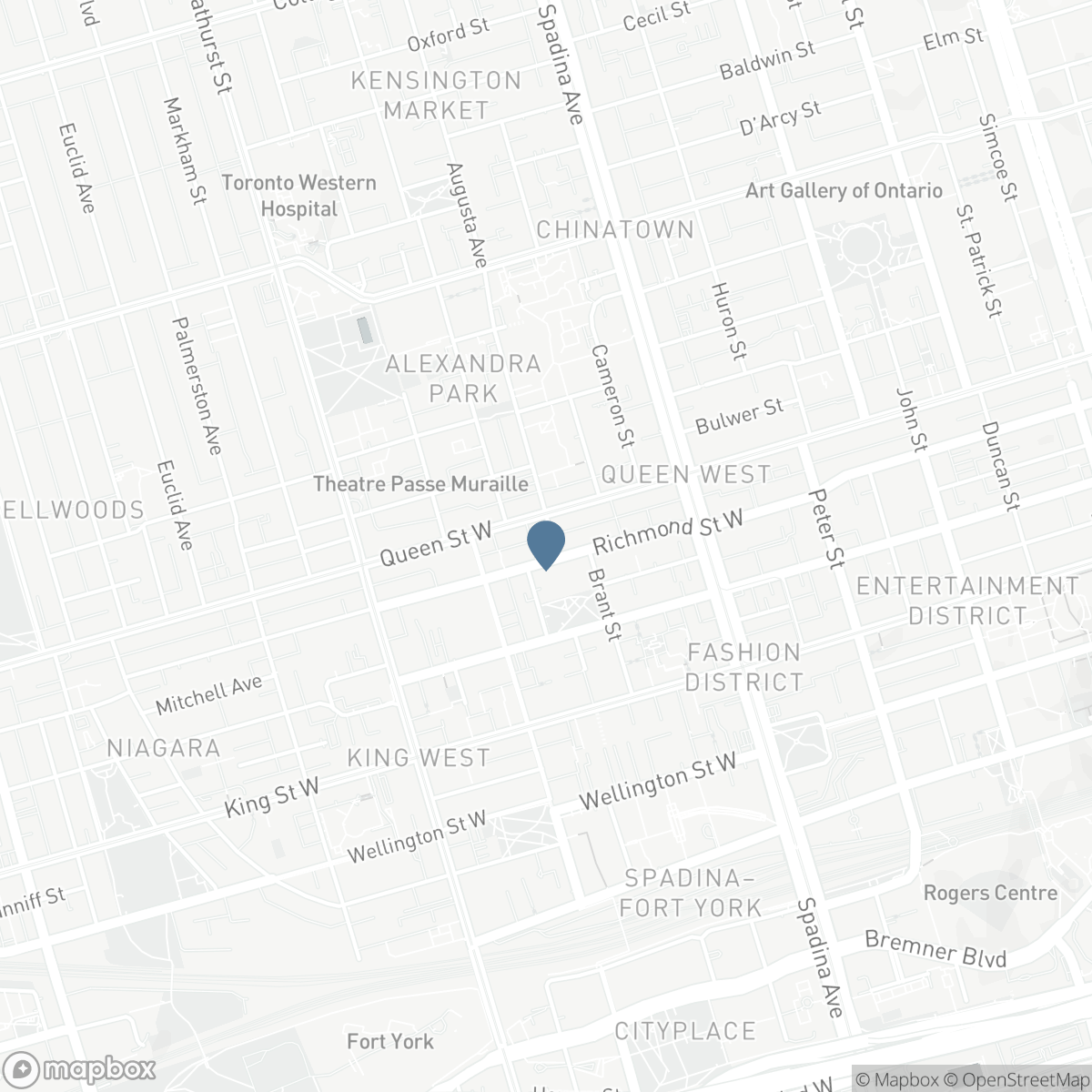 702 - 2 AUGUSTA AVENUE, Toronto, Ontario M5V 0T3
